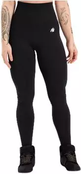 Gorilla Wear Olivia Seamless Sporthose mit hohem Bund schwarz