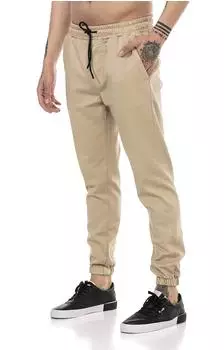 Redbridge Jogginghose im Chino-Stil beige