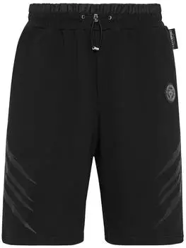 Plein Sport Tiger Jogging Shorts (PP3975) schwarz