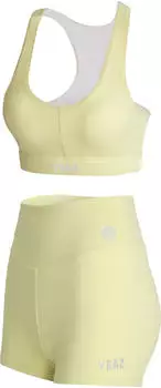 YEAZ Celeb Set, Club Level Shape Shorts gelb
