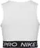 Nike Pro 365 Dri-FIT Cropped Tank Top (FZ3615-100) weiß/schwarz