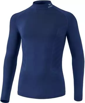 Erima Athletic Funktionsunterwäsche Langarmshirt mit Kragen (nahtlos) (2252115) navyblau