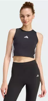 Adidas ESSENTIALS 3-STREIFEN GEPOLSTERTES TANKTOP Black (KC5181)