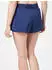 Nike One Dri-FIT 2-in-1-Shorts mit mittelhohem Taillenbund für Damen (ca. 75 cm) Blau DX6012-411