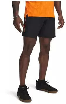 Under Armour Herren Shorts Woven Wdmk Shorts (1383356) black/solar orange