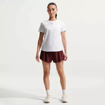 Nike One Classic Dri-FIT Kurzarm-Oberteil für Damen Weiß FN2798-101