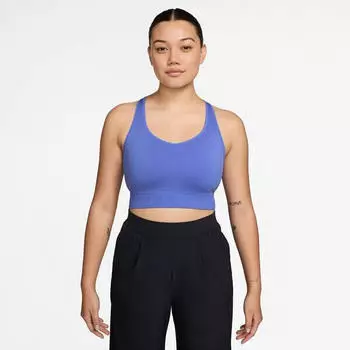 Nike Pro Seamless Dri-FIT Cropped Tanktop für Damen Blau (EU - ) IB9414-570