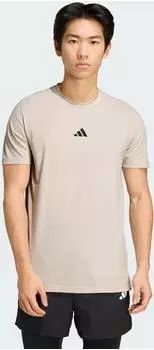 Adidas Designed for Training Workout T-Shirt Beige (KA7294)