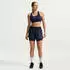 Nike One Dri-FIT 2-in-1-Shorts mit hohem Taillenbund für Damen (ca. 7,5 cm) - Blau (EU - ) DX6016-411
