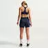 Nike One Dri-FIT 2-in-1-Shorts mit hohem Taillenbund für Damen (ca. 7,5 cm) - Blau (EU - ) DX6016-411