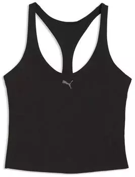 Puma SHAPELUXE Racerback Tight Tanktop Damen Kleidung Schwarz Black (528466_01)