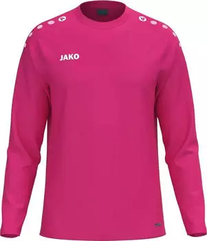 JAKO Sweat One Sport-Langarmshirt (8800-170) deep pink