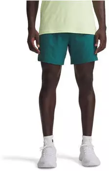 Under Armour Herren Shorts Vanish Woven 6in Shorts (1373718) rack green/ultimate black