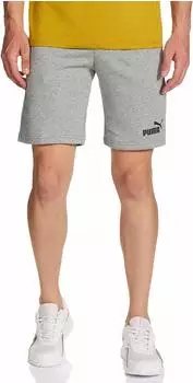 Puma Essentials Color No Logo French Terry Sweatshorts (586742-03) medium gray heather