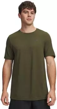Under Armour Vanish Seamless Kurzarm-T-Shirt (1382801) marine od green/black
