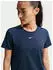 Nike One Classic Dri-FIT Kurzarm-Oberteil für Damen (FN2798) midnight navy/white
