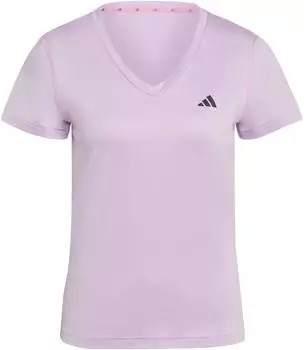 Adidas Workout Essentials T-Shirt mit V-Ausschnitt (KS0395) st tropic bloom