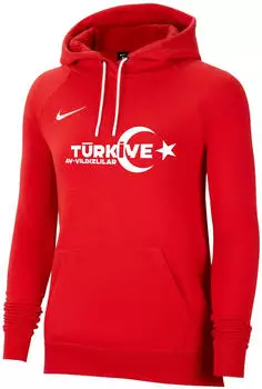 Nike Park 20 Fleece Hoodie (CW6957) rot/wei&szlig;