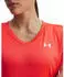 Under Armour Women's UA Tech Twist Kurzarmshirt (1384227) venom red/white