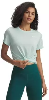 Under Armour Women's UA Tech Twist Kurzarmshirt (1384230) refresh mint/white