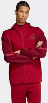 Adidas New adidas Z.N.E. Zip-Hoodie Herren (KD3896) active maroon/collegiate burgundy
