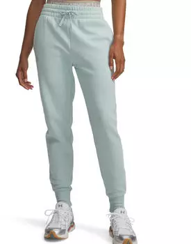Under Armour Damen Rival Fleece Jogginghose (1379438-477) emaille-blau/wei&szlig;