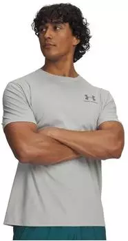 Under Armour UA Sportstyle Left Chest Shirt (1326799) titanium/clay green