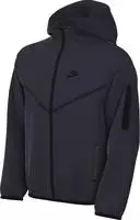Nike Tech Fleece Full-Zip Hoody Kinder Dunkelblau Jungen/M&auml;dchen