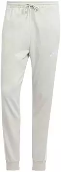 Adidas Essentials Fleece Tapered Cuff 3-Stripes Pants wonalu white (JE6317)