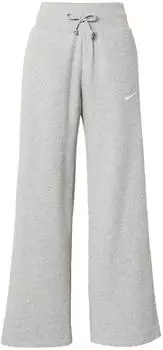 Nike Phoenix Fleece High-Waisted Wide-Leg Sweatpants (DQ5615) graumeliert/weiß