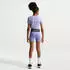 Nike Pro Shorts Mädchen (DA1033) light thistle/weiß