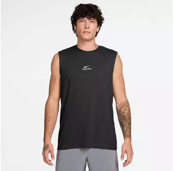 Nike Pro Dri-FIT Sleeveless Top (IM4899) schwarz/weiß