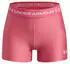 Under Armour Girls' HeatGear Shorty (6009974-600) bittersweet pink/white