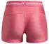 Under Armour Girls' HeatGear Shorty (6009974-600) bittersweet pink/white