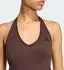 Adidas Workout Essentials Knit Halterneck Tank Top (JZ0123) aurora coffee