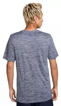 Nike Dri-FIT Fitness T-Shirt (FQ3808-410) midnight navy/pure/white