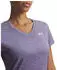Under Armour Women's UA Tech Twist V-Neck Kurzarm (1384227) purple luxe/weiß