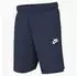 Nike Club+ Jersey Shorts Junior (FZ5512-410) midnight navy/weiß