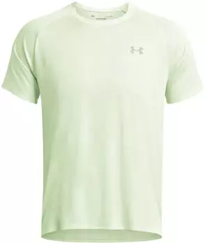 Under Armour Tech Textured Short Sleeve T-Shirt (1382796) lumos lime/mod gray