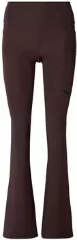Puma TAD Essential HW Bootcut Pants chocolate brown/grau
