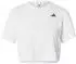 Adidas Te Min Sportshirt, Loose Fit, Cropped (JC9556) schwarz/weiß