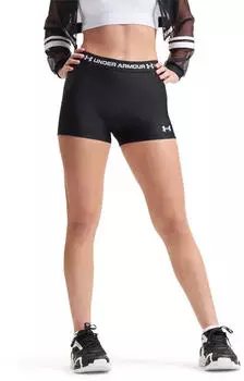 Under Armour HeatGear Authentics Shorty Damen (6010725) ultimate black/white
