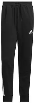 Adidas Essential Three Stripes Fleece Pant Regular Fit (JD1861) black/white