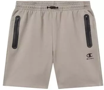 Champion C-TECH Slim Fit Interlock Shorts (221765ES035) beige/grau