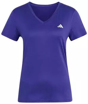 Adidas Workout Essentials T-Shirt mit V-Ausschnitt (ADI9hrh009000001) violettblau/wei&szlig;