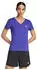 Adidas Workout Essentials T-Shirt mit V-Ausschnitt (ADI9hrh009000001) violettblau/weiß