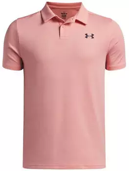 Under Armour Kids' Kurzarm Performance Polo Shirt Regular Fit (6009816-603) posh pink/midnight navy