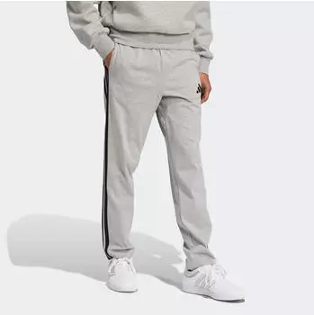 Adidas Essentials 3-Stripes Single Jersey Sporthose (JE6428) medium grey heather/schwarz