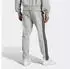 Adidas Essentials 3-Stripes Single Jersey Sporthose (JE6428) medium grey heather/schwarz