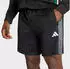 Adidas Workout Essentials All-Set 3-Stripes Knit Short (82700839) graumeliert/schwarz